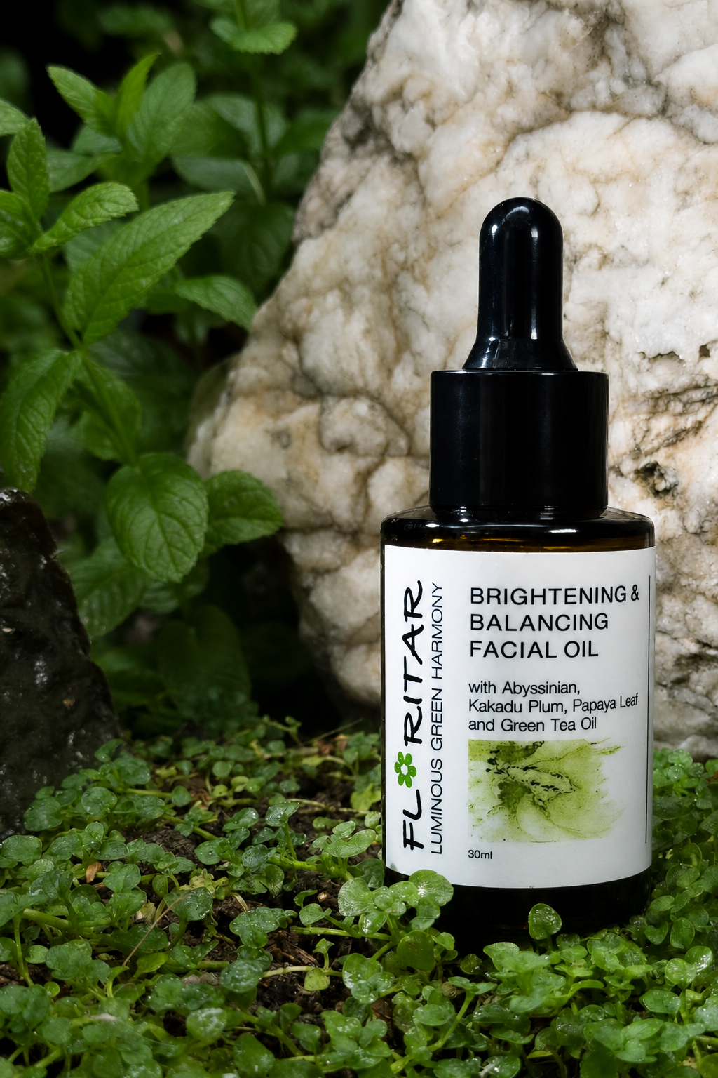 LUMINOUS GREEN HARMONY - facial oil 30 ml
