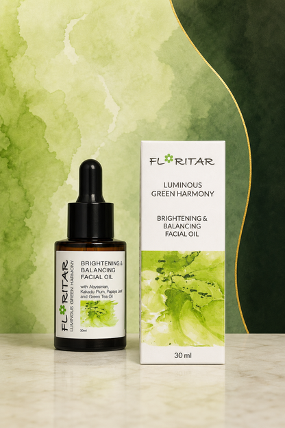 LUMINOUS GREEN HARMONY - facial oil 30 ml