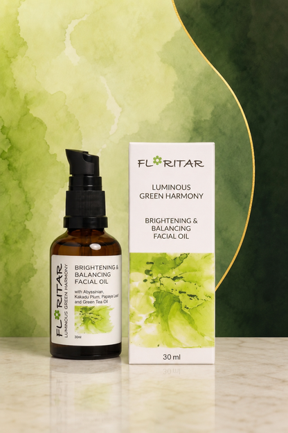 LUMINOUS GREEN HARMONY - facial oil
